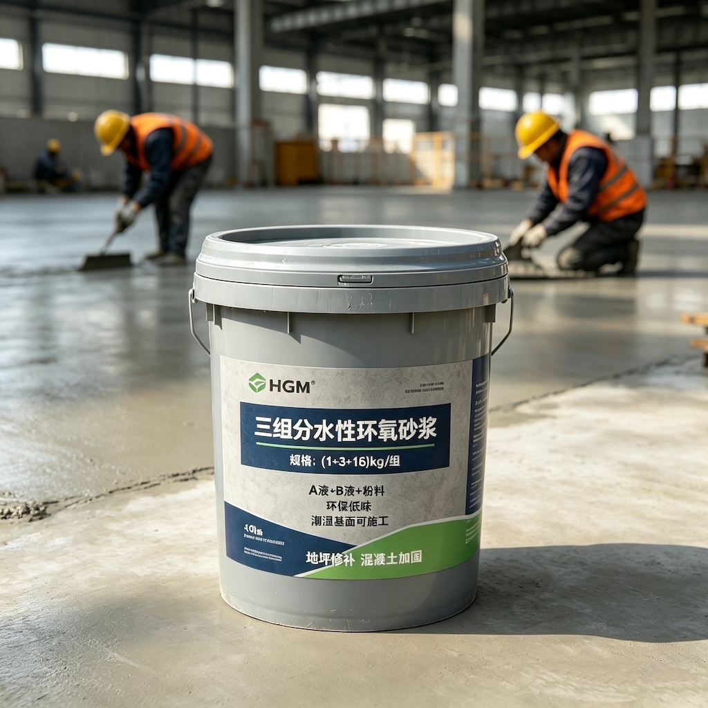 腾冲三组份水性环氧砂浆